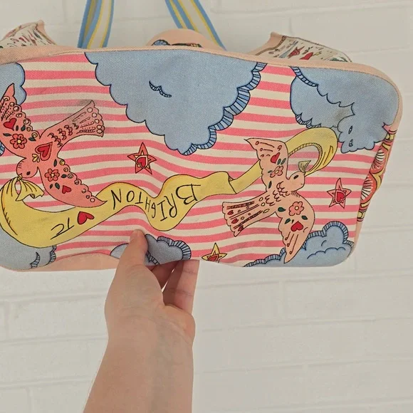 Brighton Mermaid Siren Song Canvas Tote - Picture 9 of 14